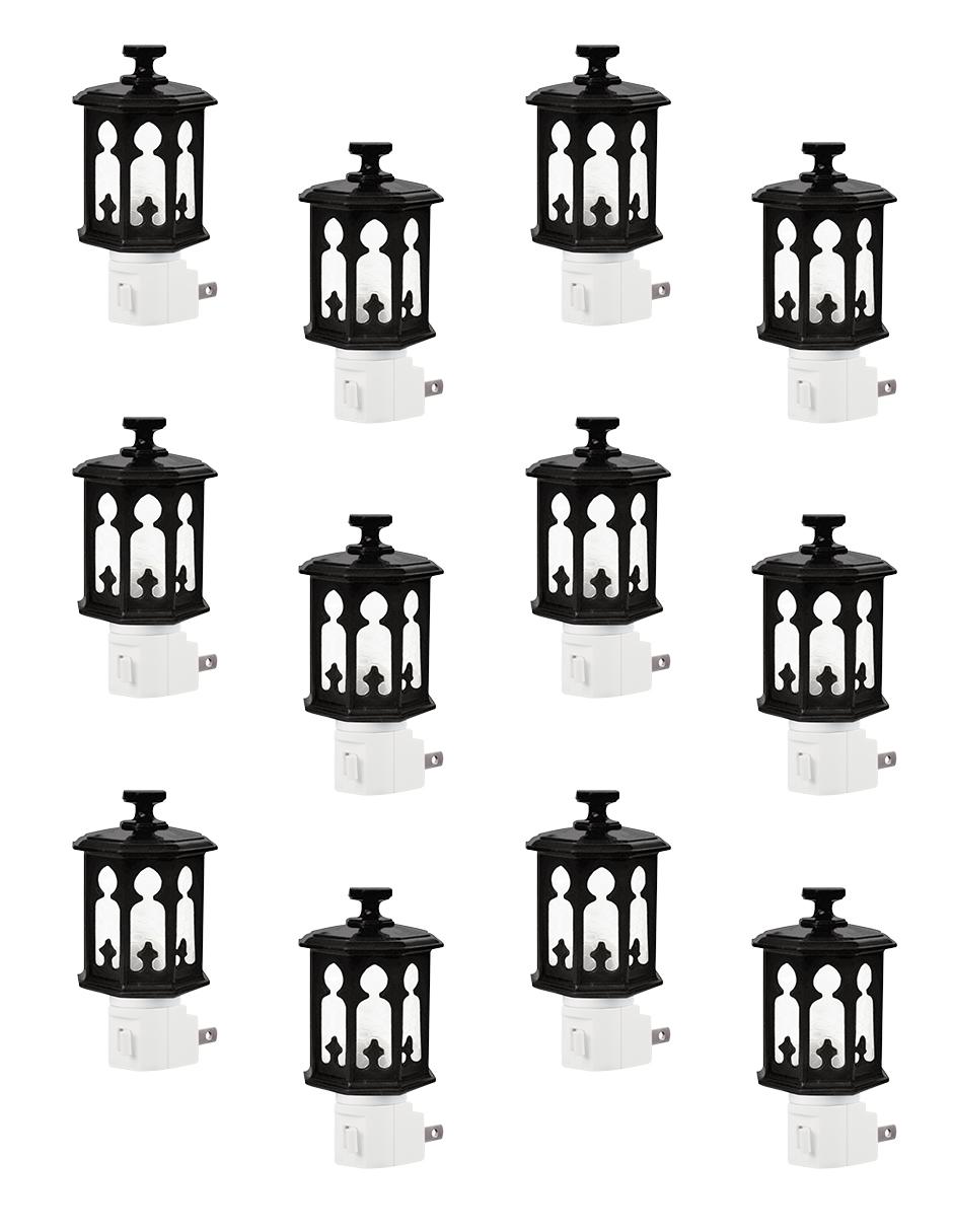 Set de 12 piezas luz de noche con interruptor farol