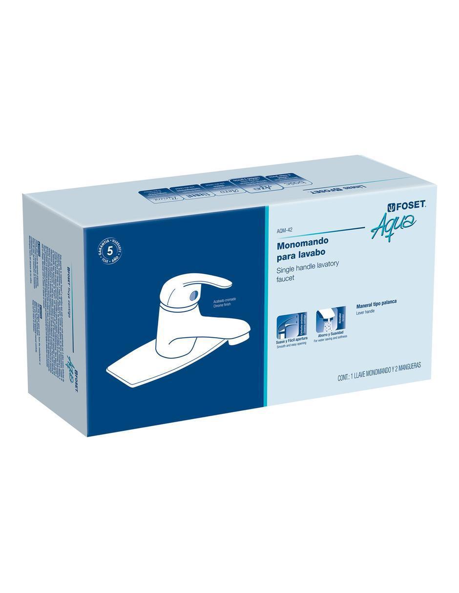 Mezcladora para lavabo monomando Aqua 2