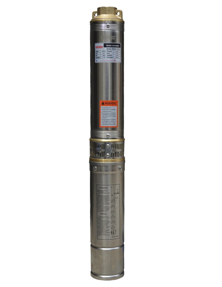 Bomba de agua sumergible 1/2 HP 2