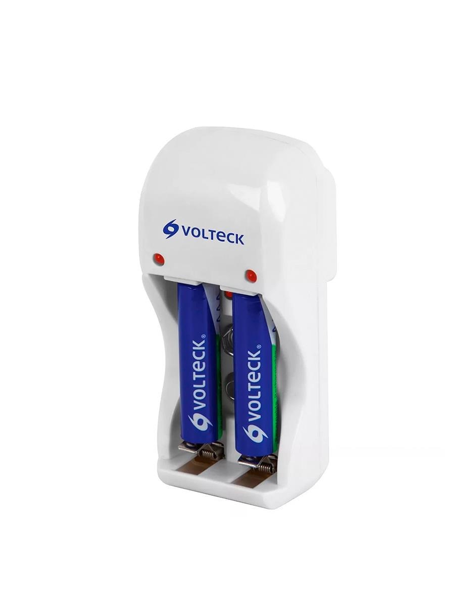Cargador de pilas compatible con pilas AAA