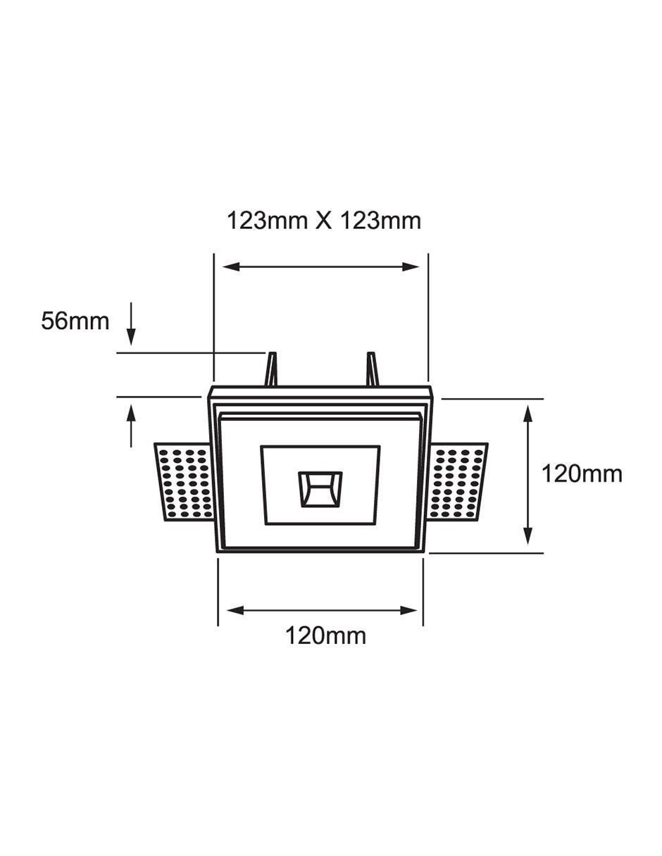 Lámpara interior para empotrar 6