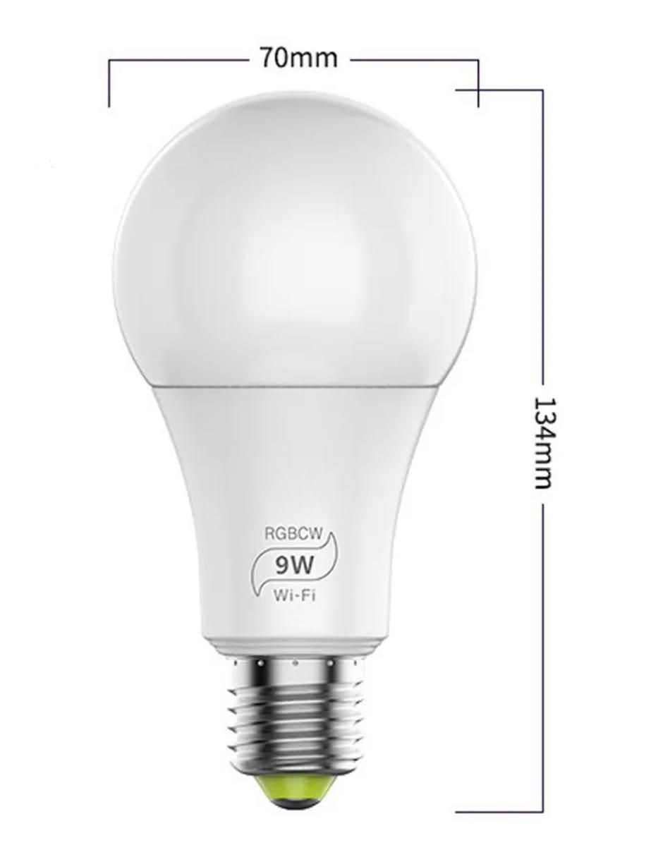 Foco LED 9W de consumo 2