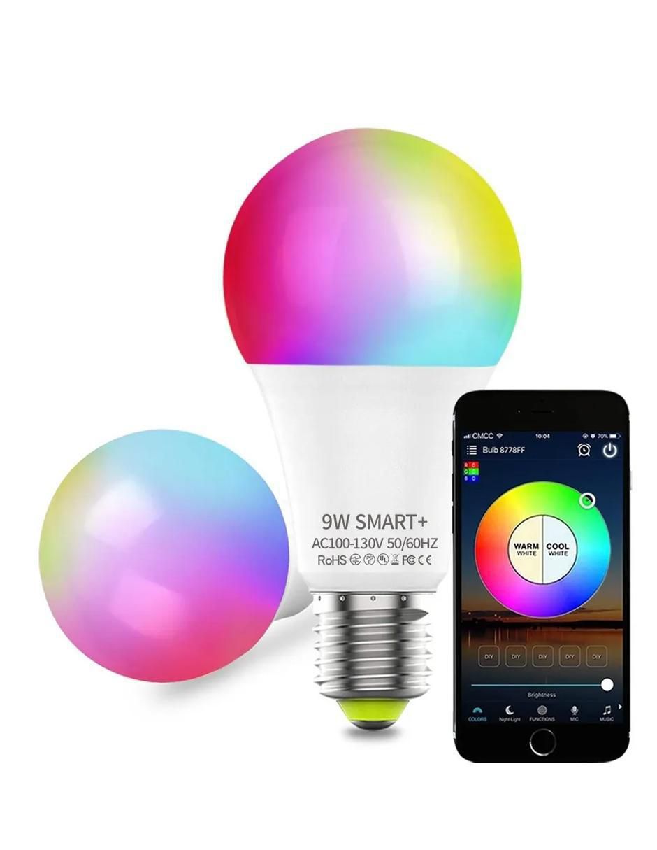 Foco LED 9 W de consumo 9 W de iluminación 6