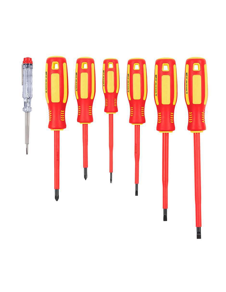 Desarmadores DES6-ELECTR 7 piezas