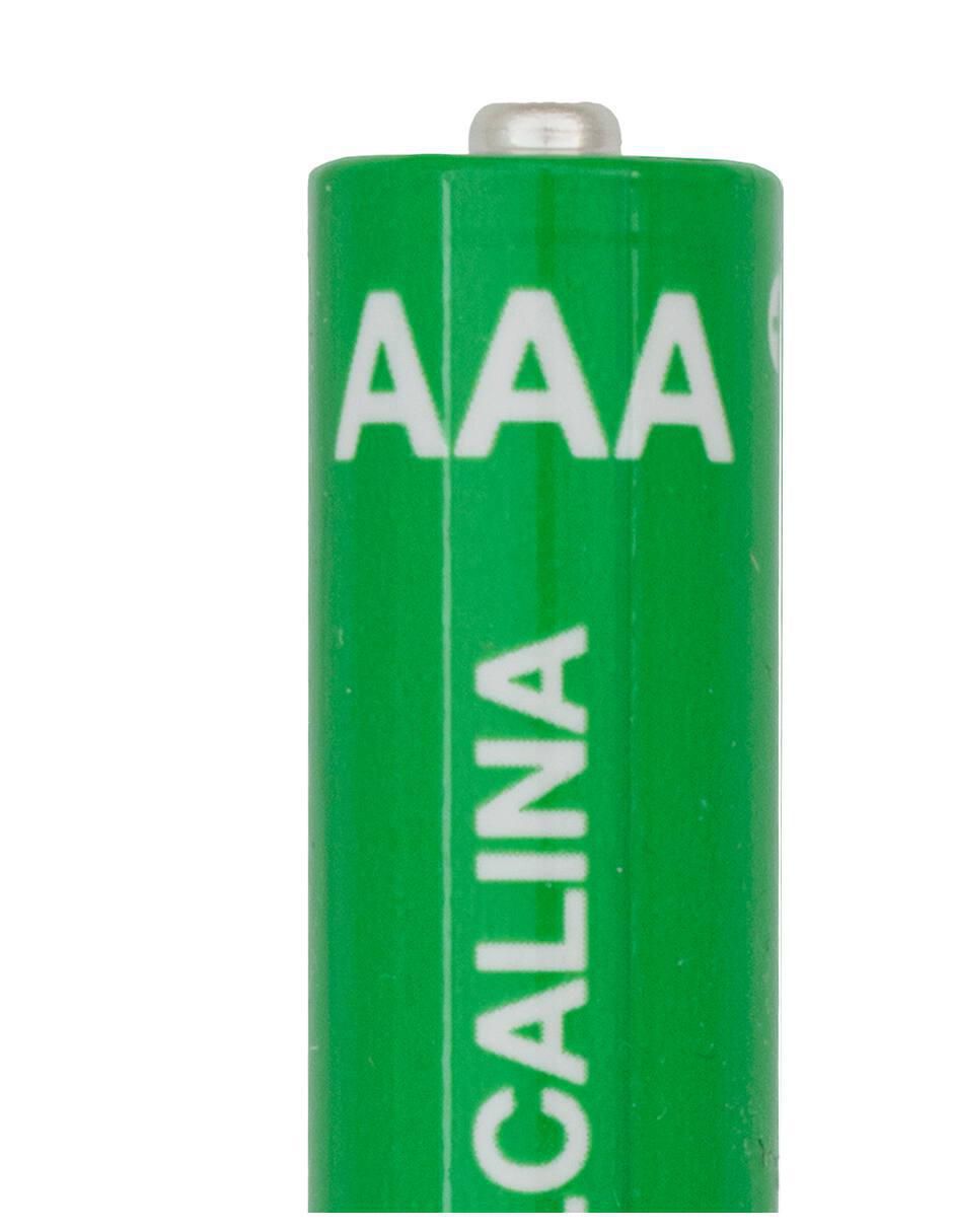 Baterías AAA alcalina 1.5 V 6