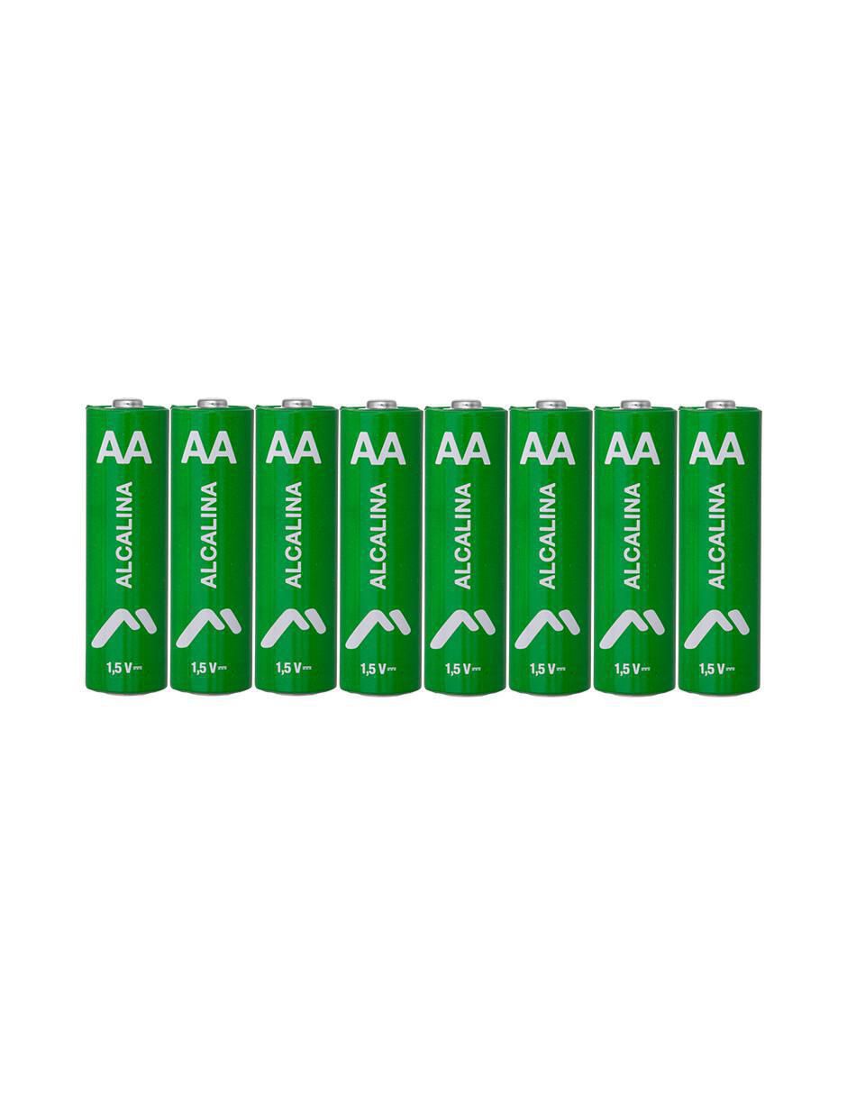 Baterías alcalinas AA 1.5 V 3