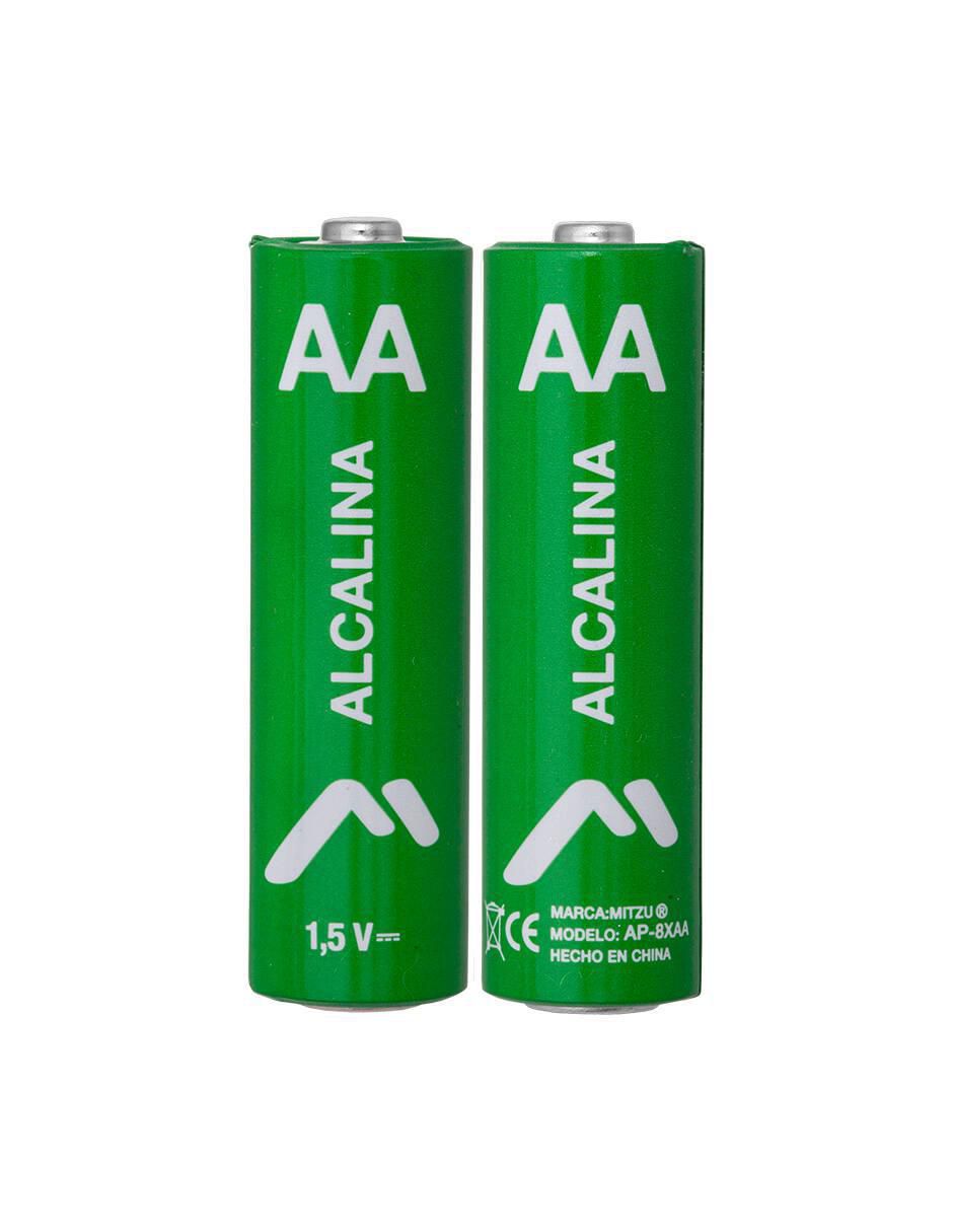 Baterías alcalinas AA 1.5 V 4