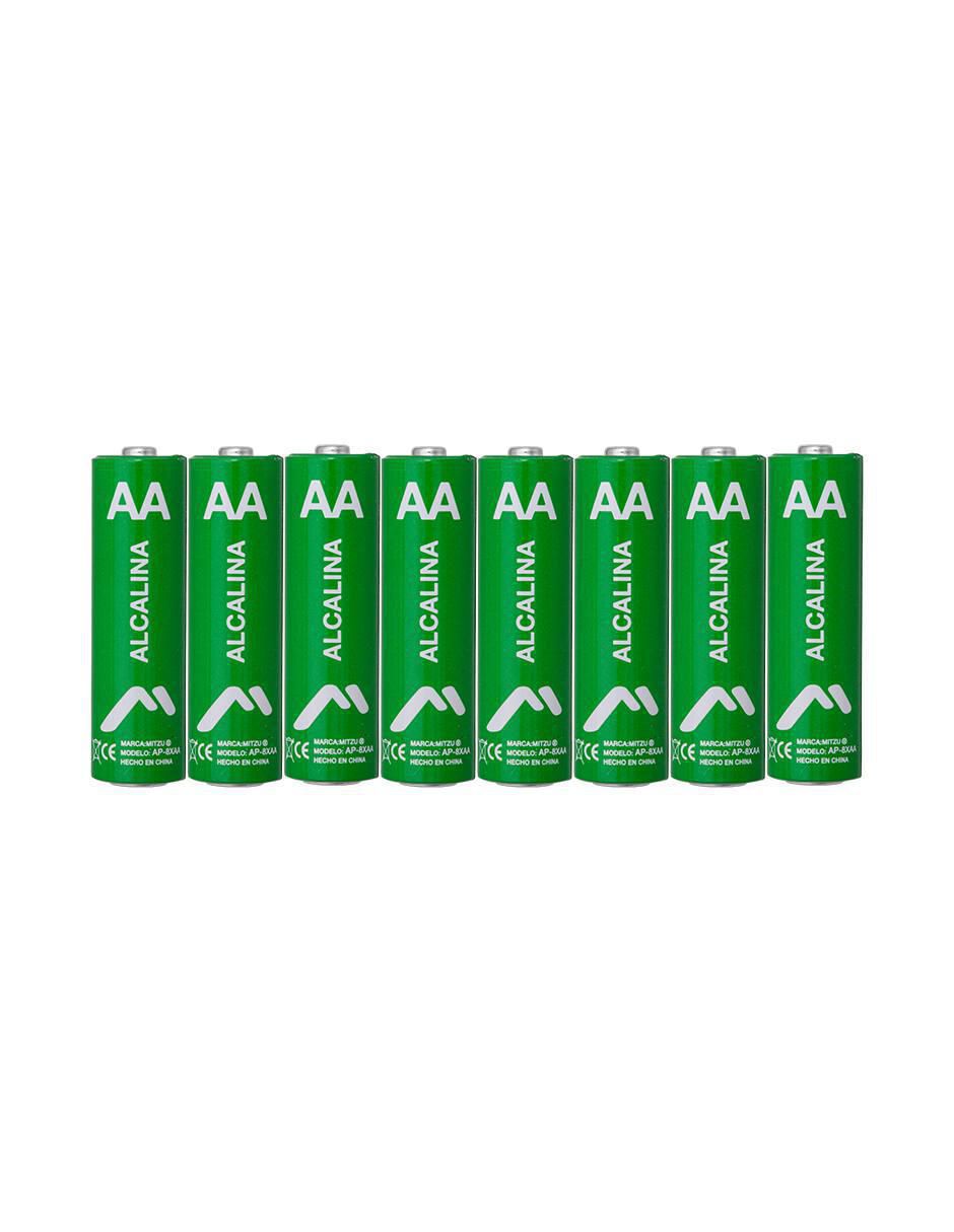 Baterías alcalinas AA 1.5 V 5