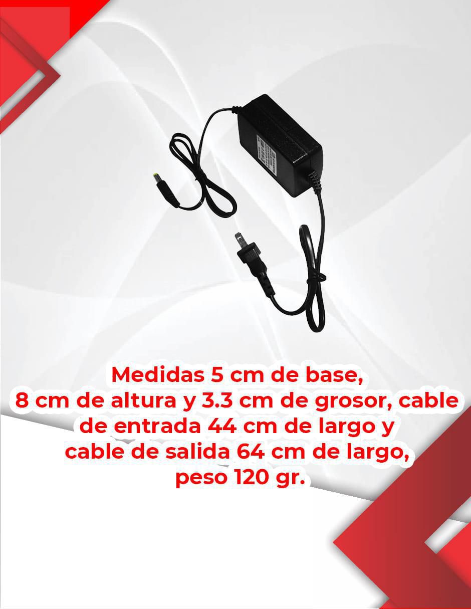 Eliminador fuente 12V 2A 4