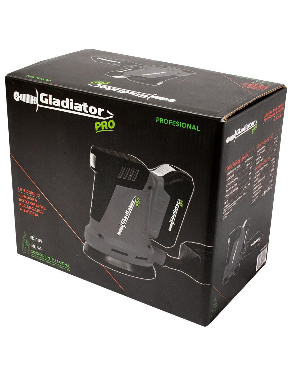 LIJADORA ROTORBITAL 5¨CON BOLSA RECOLECTORA GLADIATOR — Pintelux