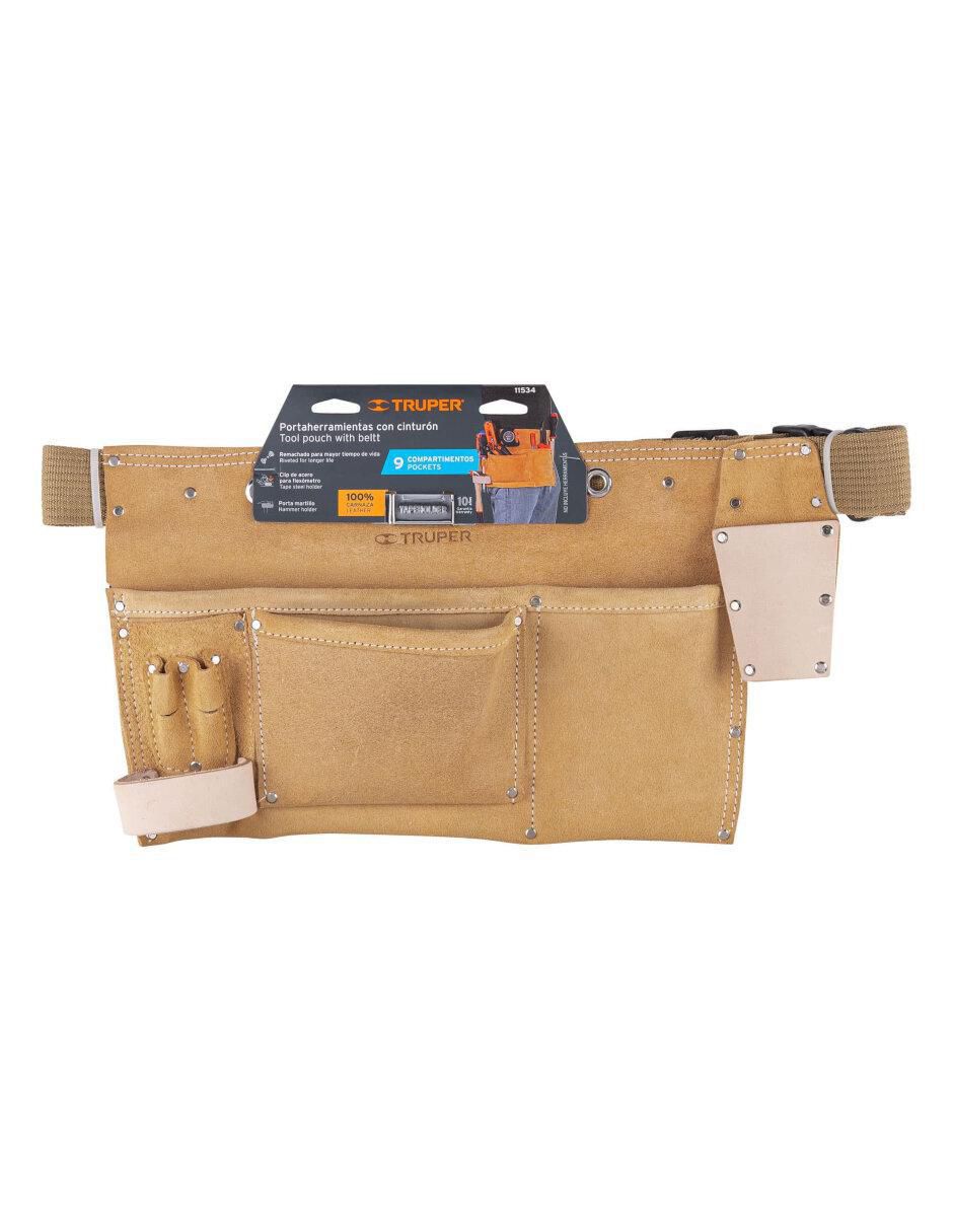 Cinturón para herramientas Truper de piel Suburbia