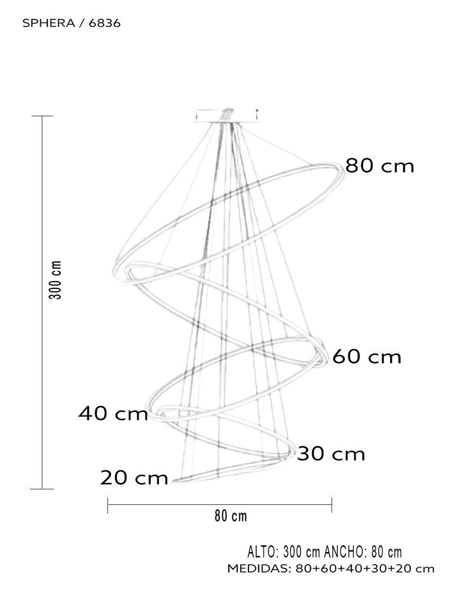 Lámpara led Sphera 6