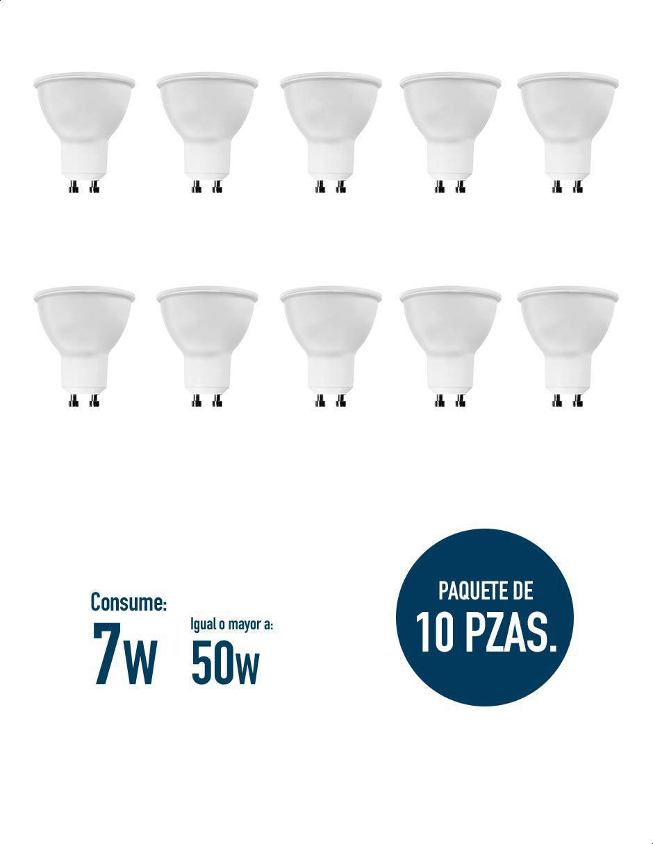 Foco LED 7 W de consumo 580 lúmenes 3