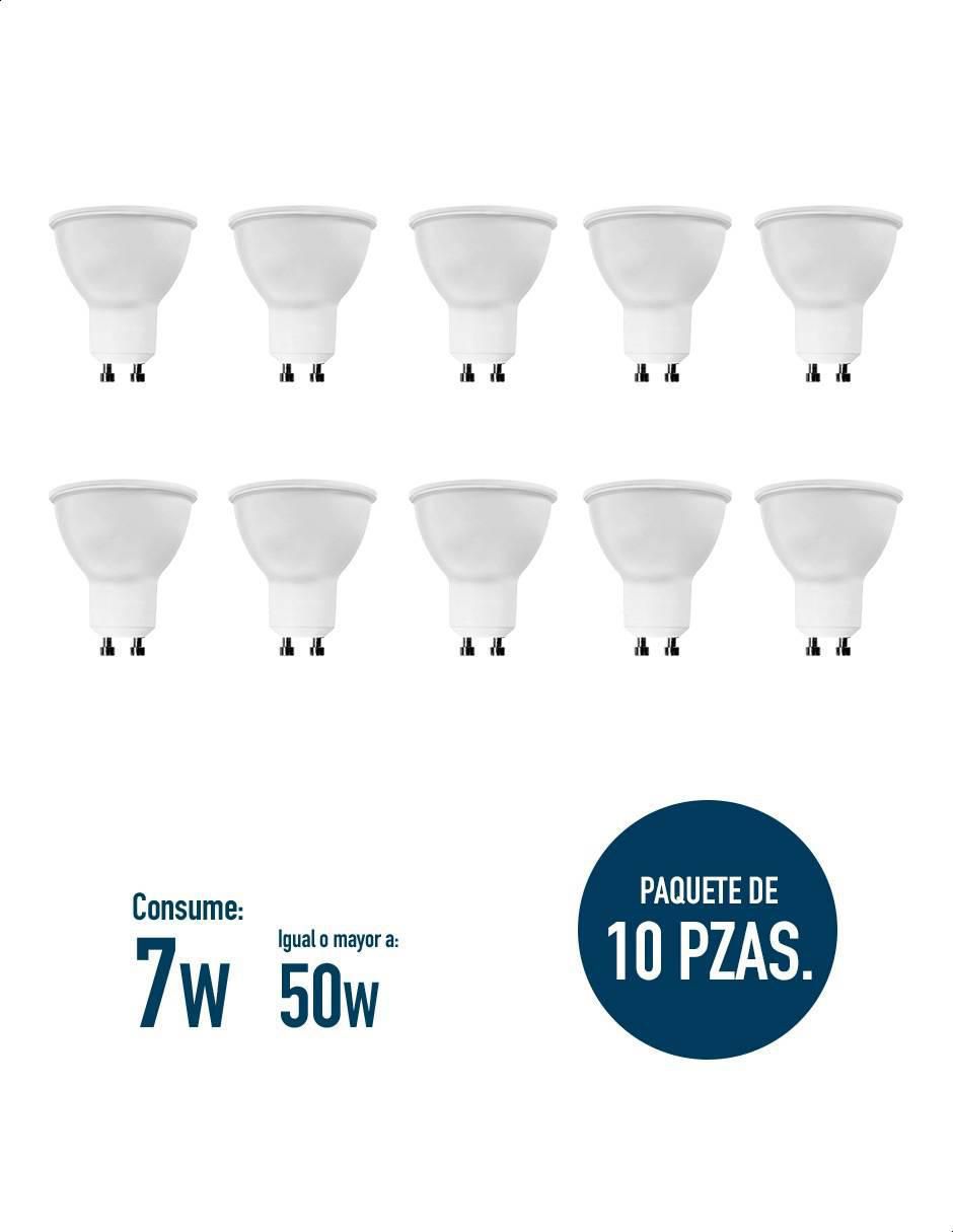 Foco LED 7W de consumo 80 lúmenes 2