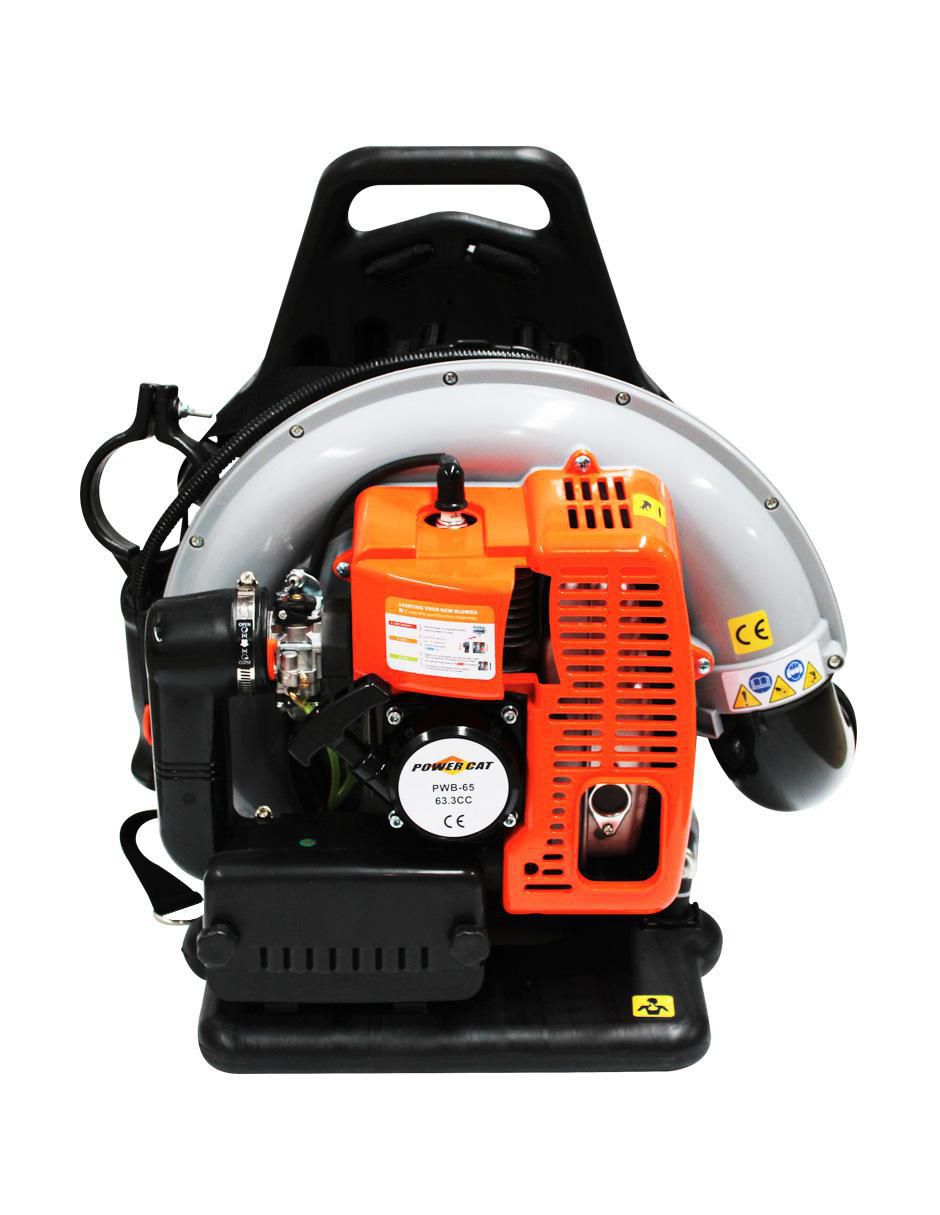 Sopladora a gasolina PC-PWB65 71 MPH 400 CFM Sopladora a gasolina PC-PWB65 71 MPH 400 CFM