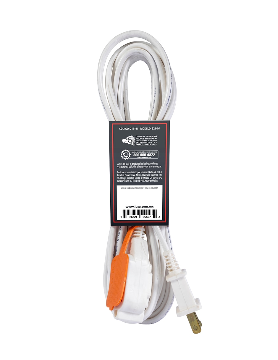 Extensión eléctrica 5 m 2