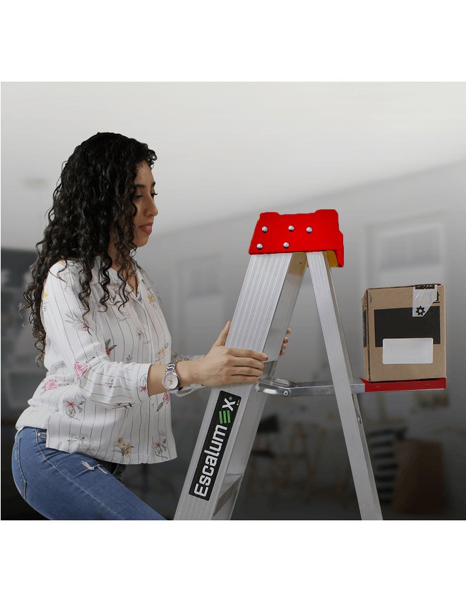 Escalera de tijera de aluminio 5