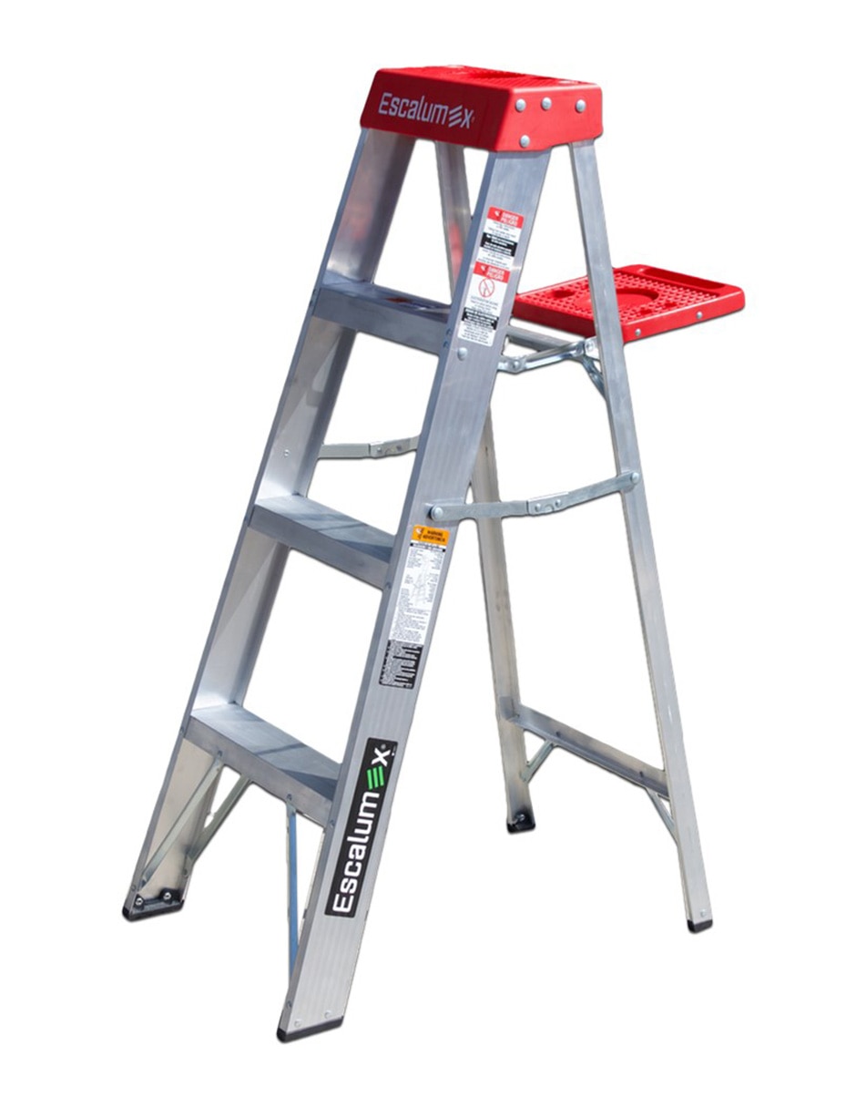 Escalera de tijera de aluminio 2