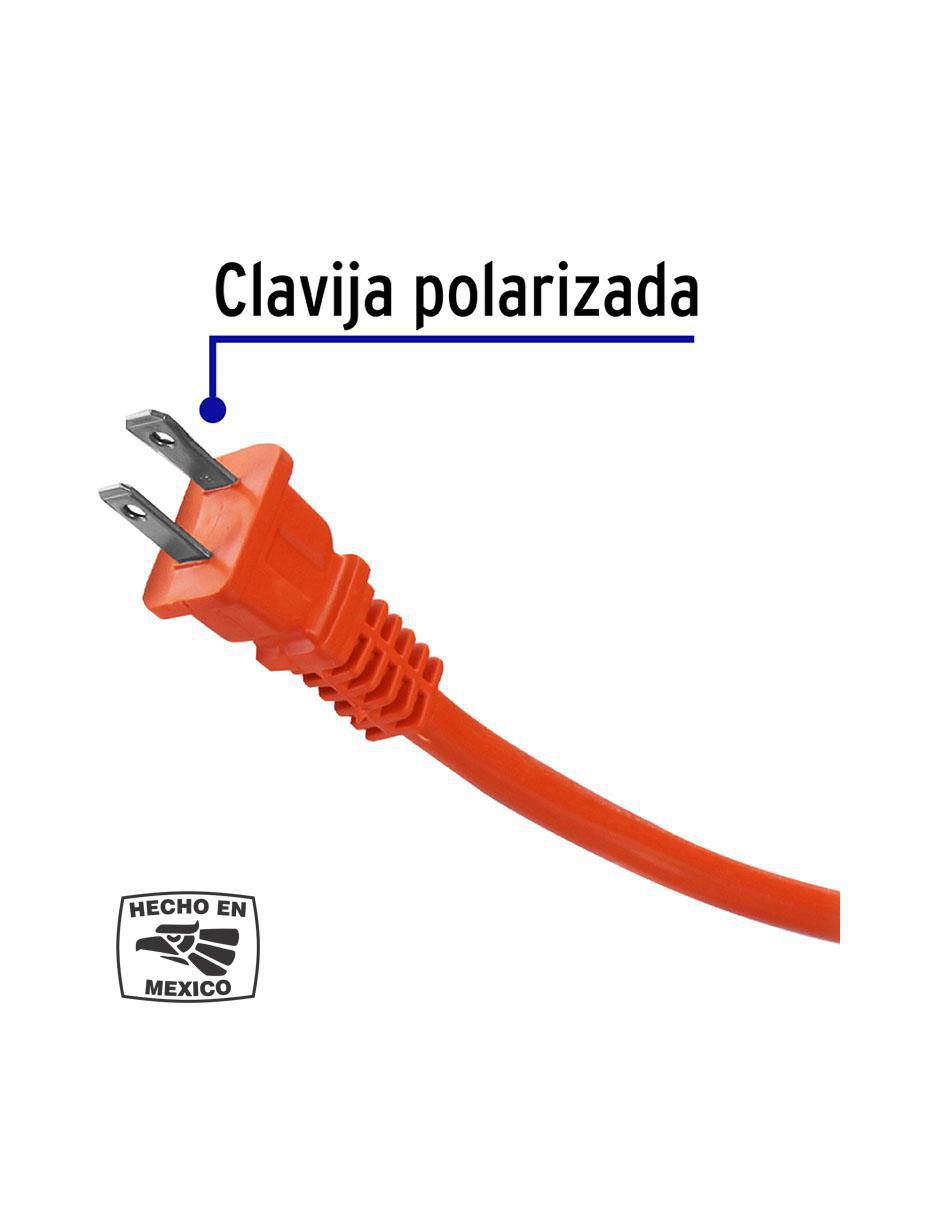 Extensión eléctrica 15 m 3