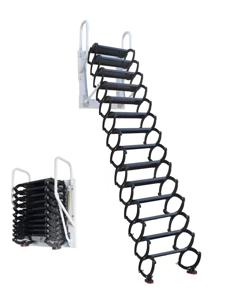 Escalera de pared de aluminio 2