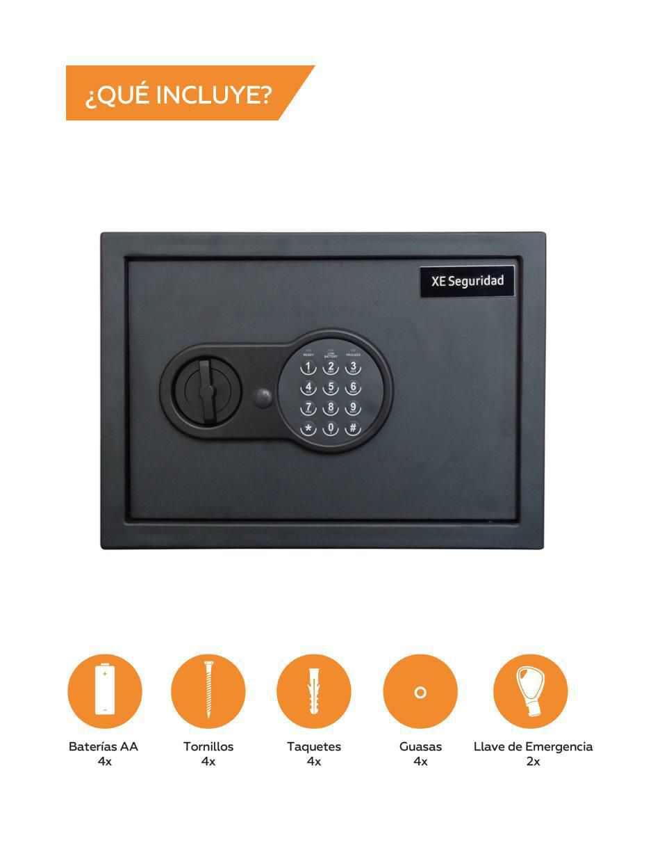 Caja fuerte manual y eléctrica 2