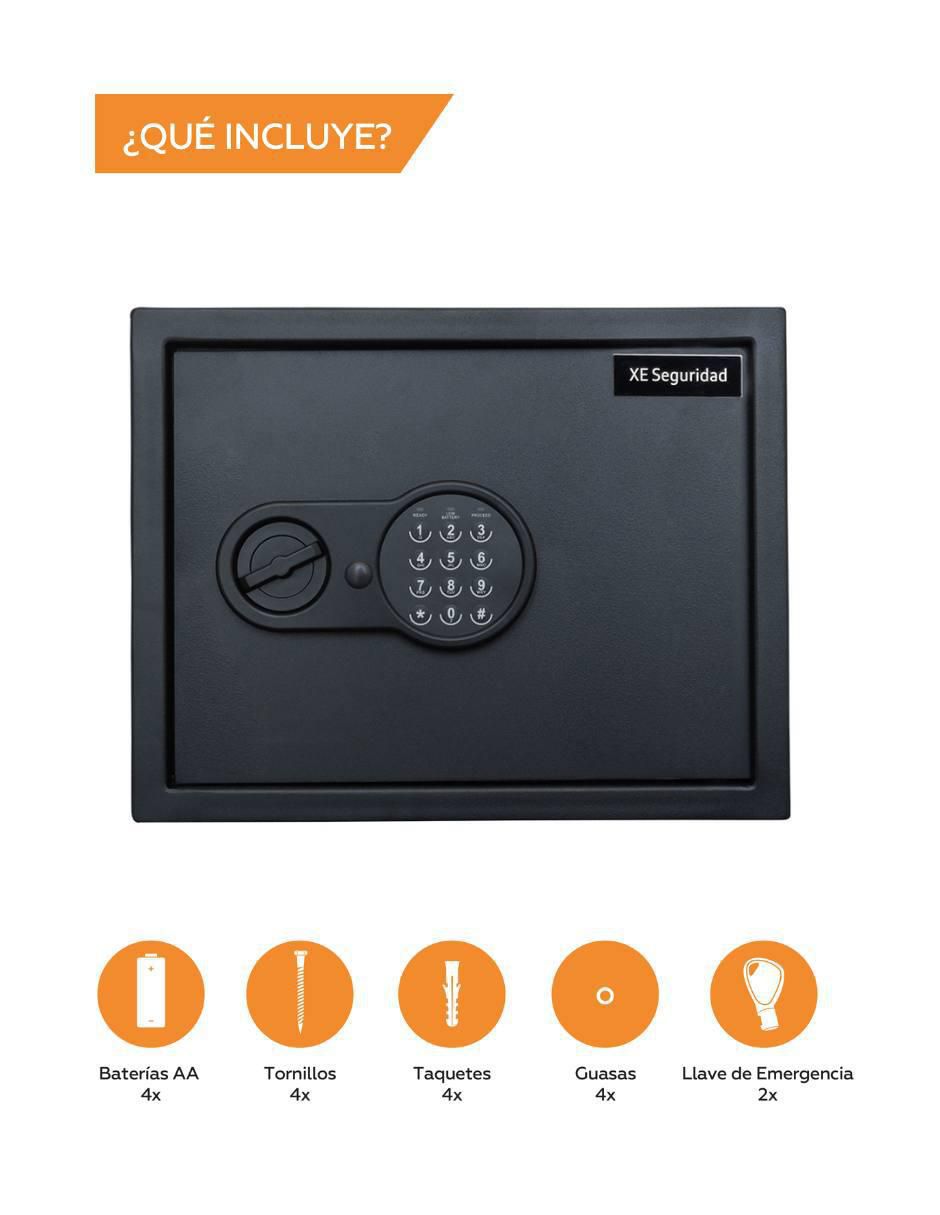 Caja fuerte manual y eléctrica 2