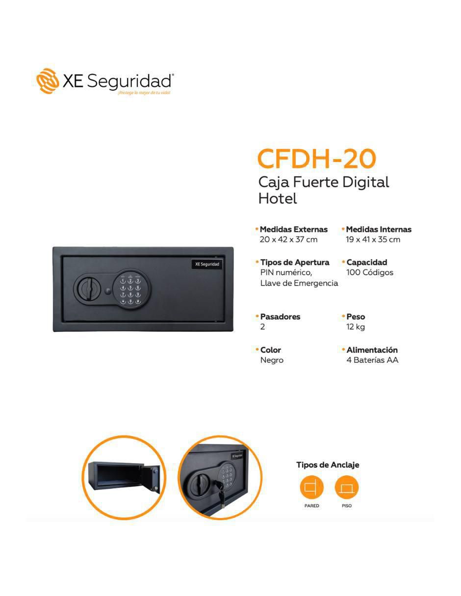 Caja fuerte manual y eléctrica 3