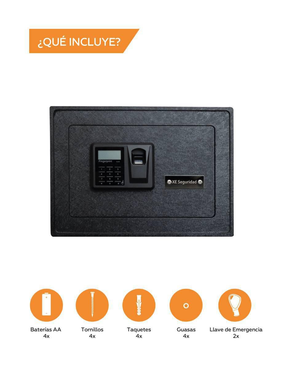 Caja fuerte manual y eléctrica 2