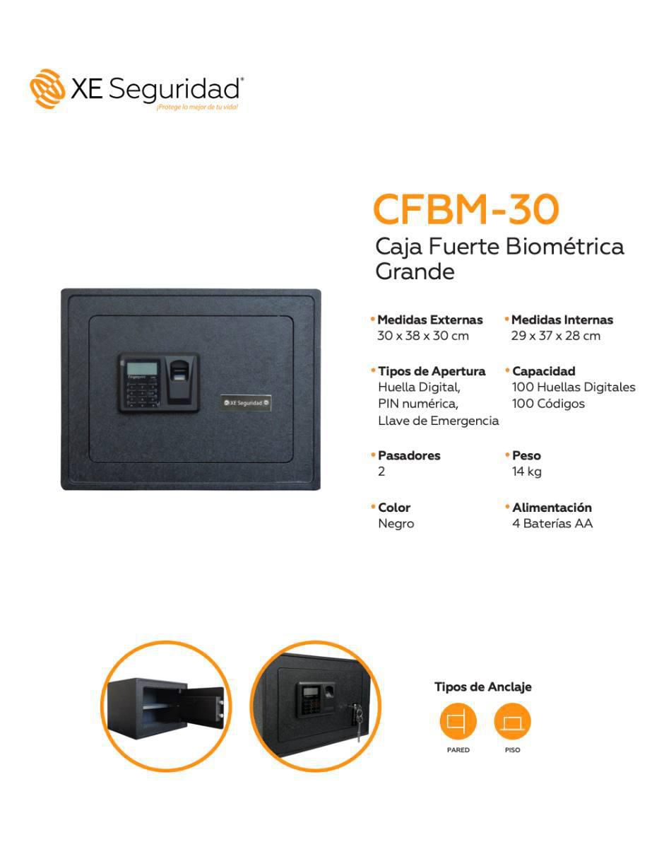 Caja fuerte manual y eléctrica 3
