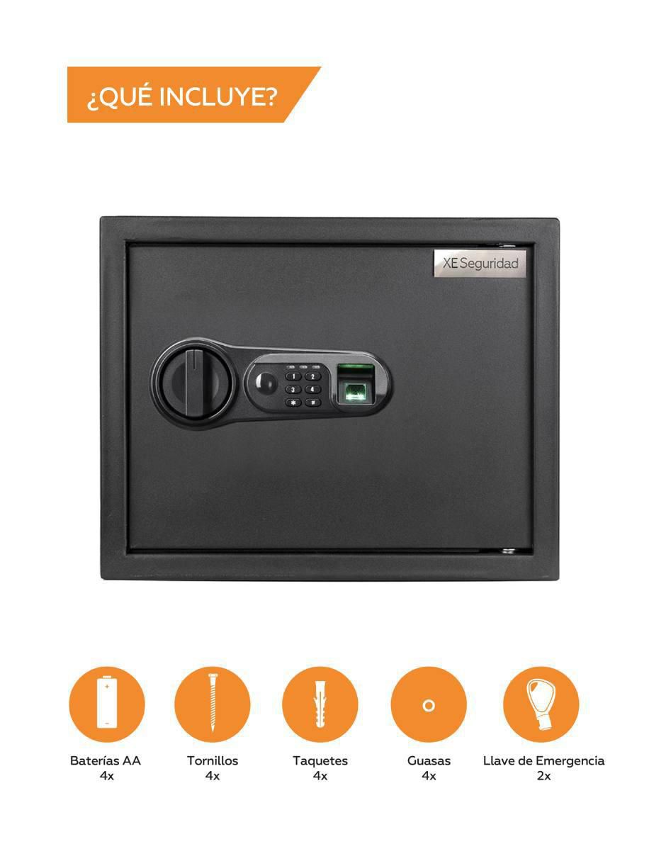 Caja fuerte manual y eléctrica 2