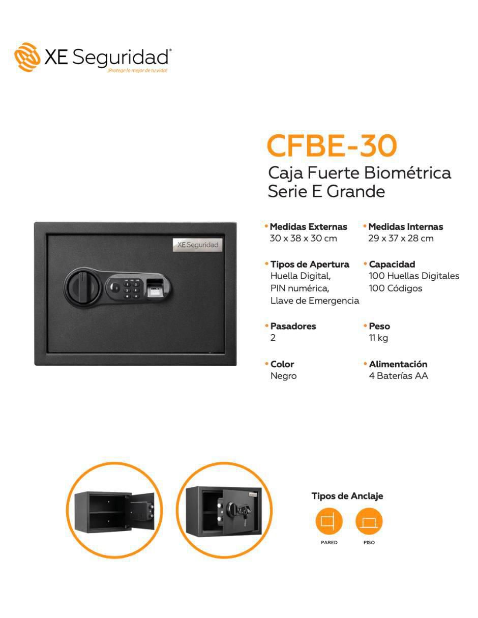 Caja fuerte manual y eléctrica 3