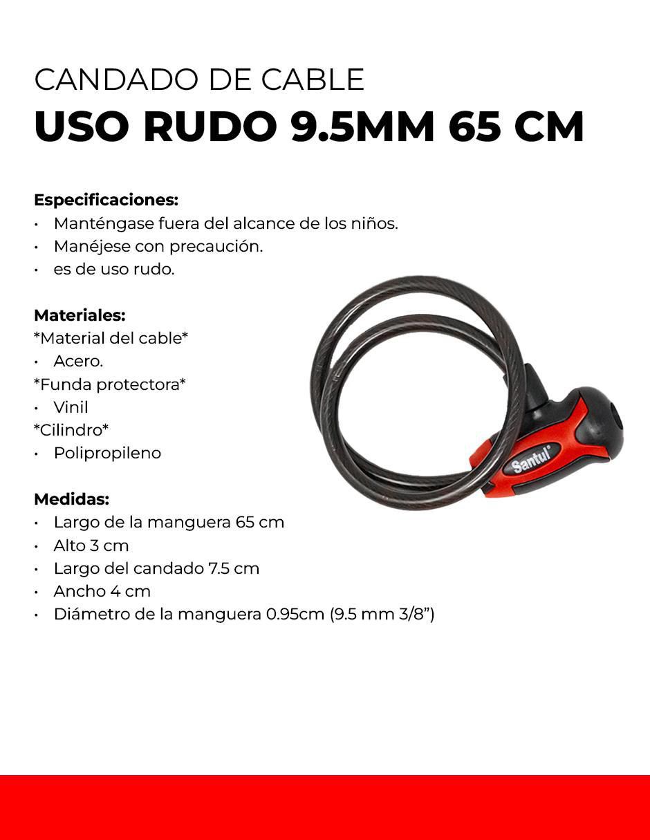 Set candado para bicicleta 7