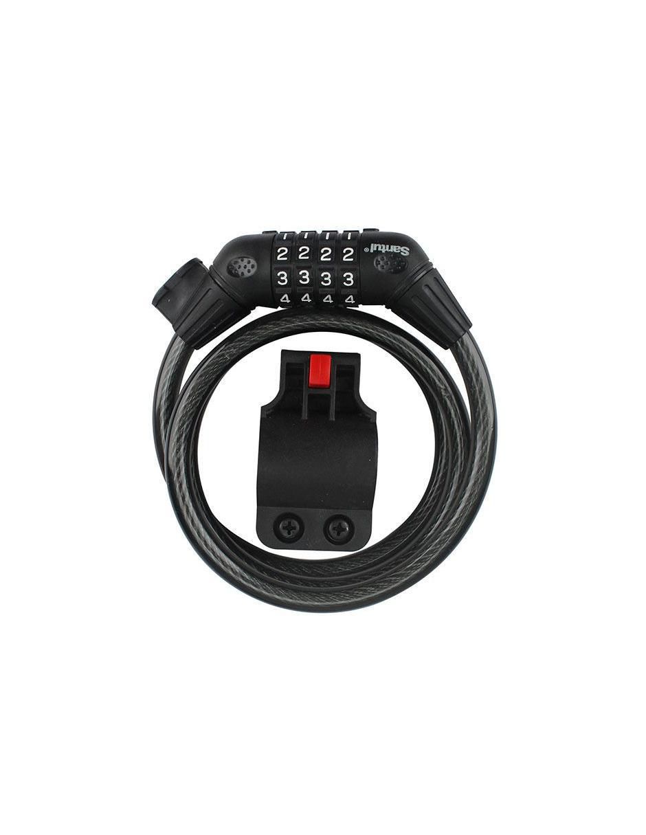 Set candado para bicicleta de combinación 3