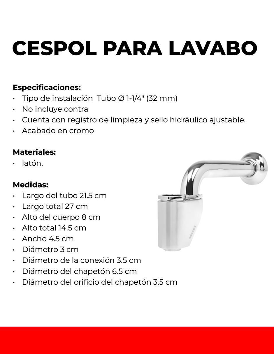 Cespol para lavabo 2