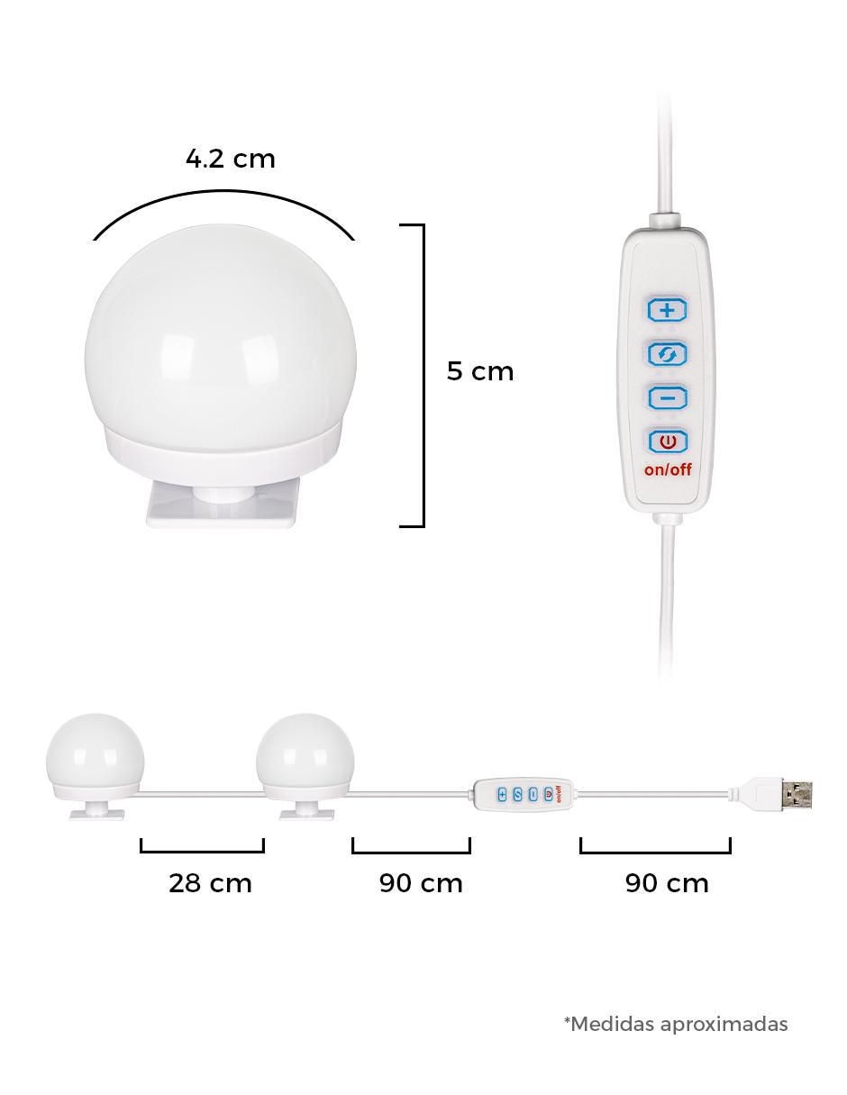 Serie LED con 10 luces 4