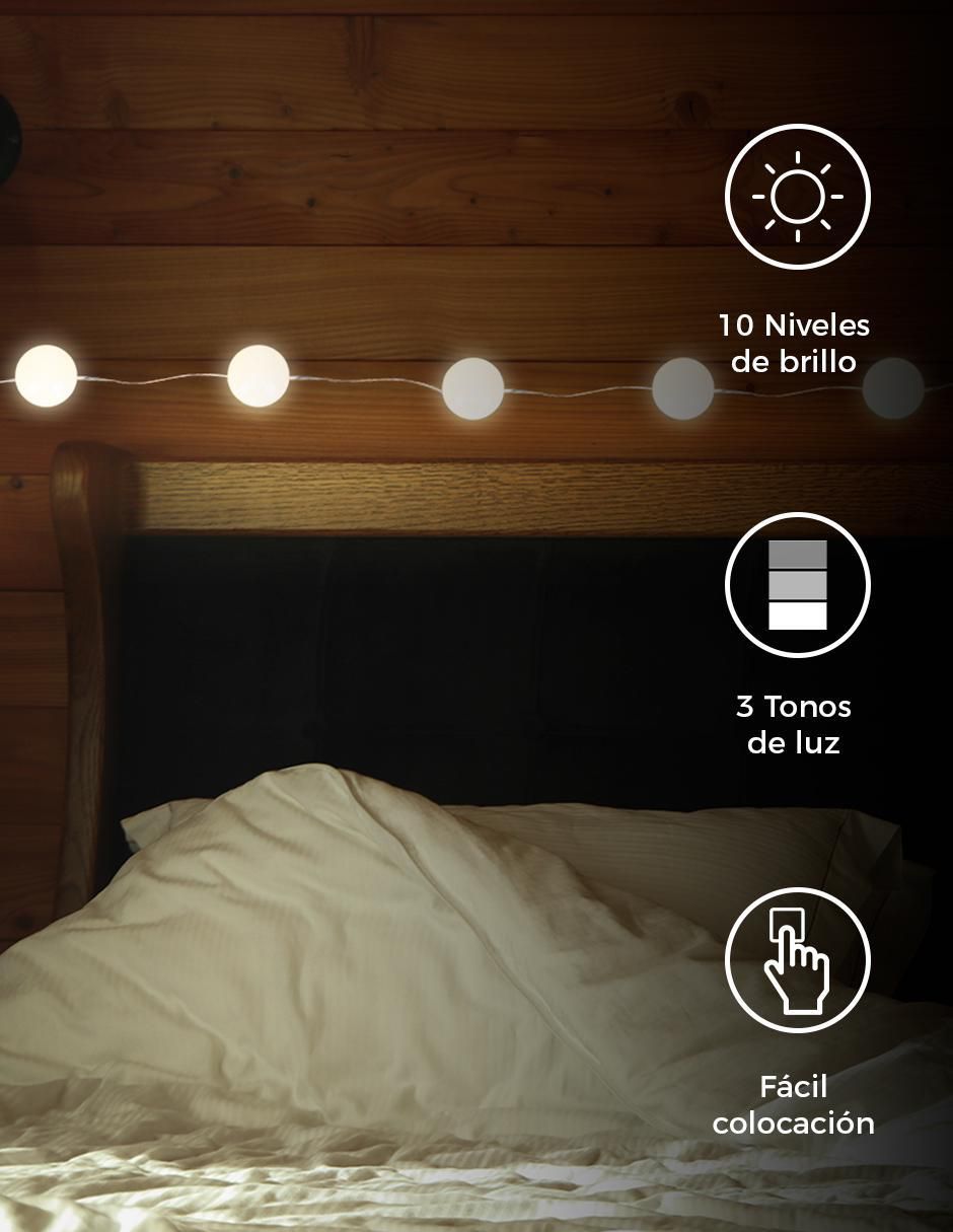 Serie LED con 10 luces 5