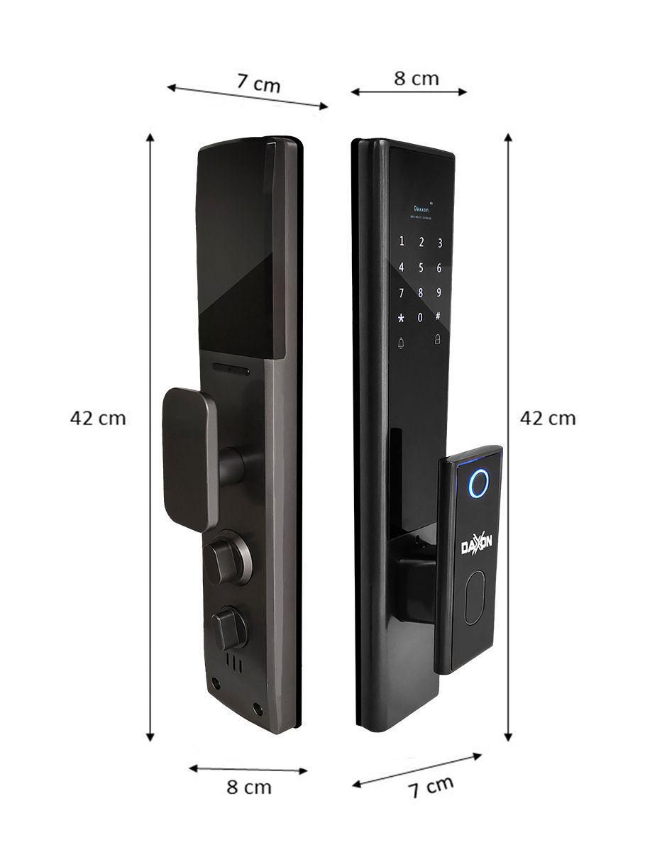 Cerradura inteligente para empotrar X10 de combinación 6