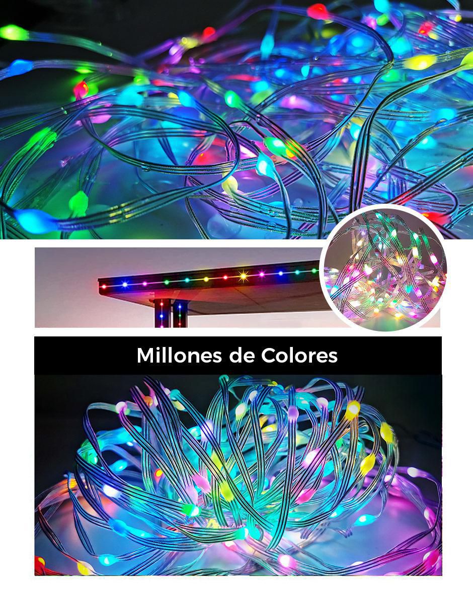 Tira led con 100 focos 2
