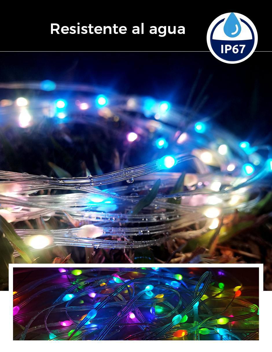 Tira led con 100 focos 4