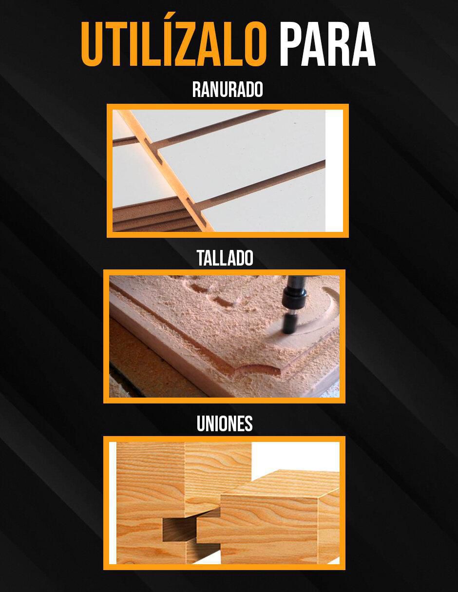 Router para madera 2 HP 5