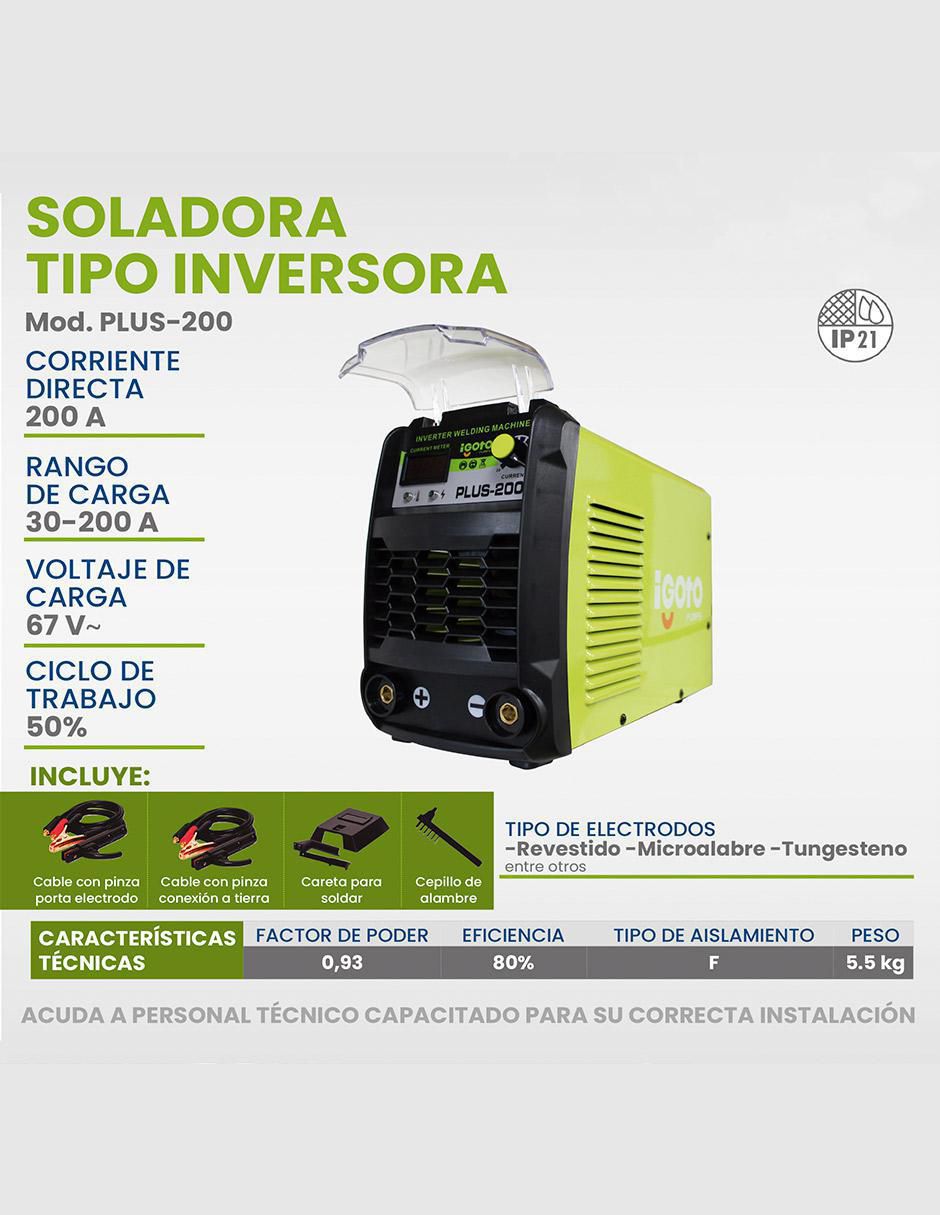 Soldadora Plus-200 200 A 4