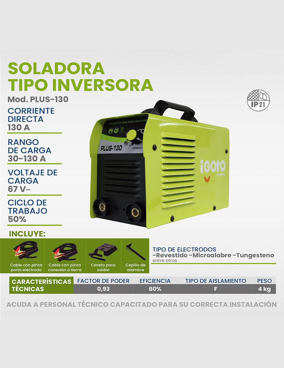 Soldadora Plus 130 130 A 4