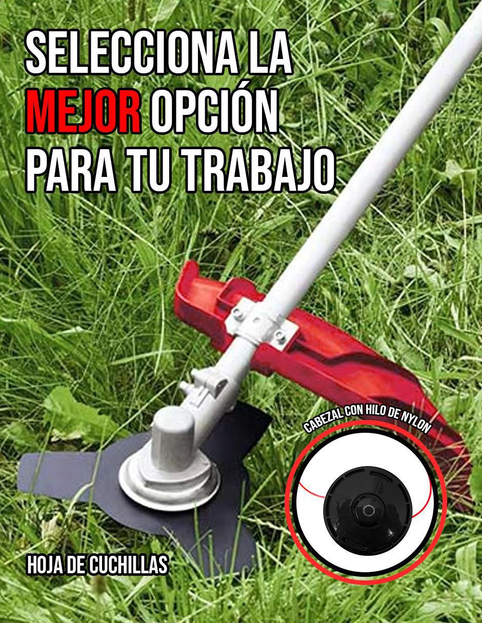Desbrozadora a gasolina de hilo o cuchilla FOG52 9