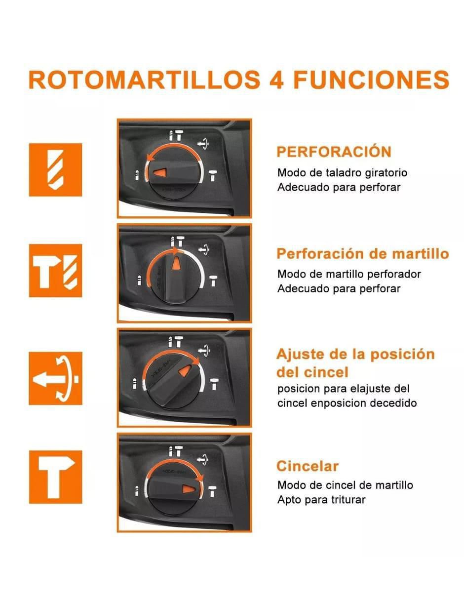 Rotomartillo 800 W 3