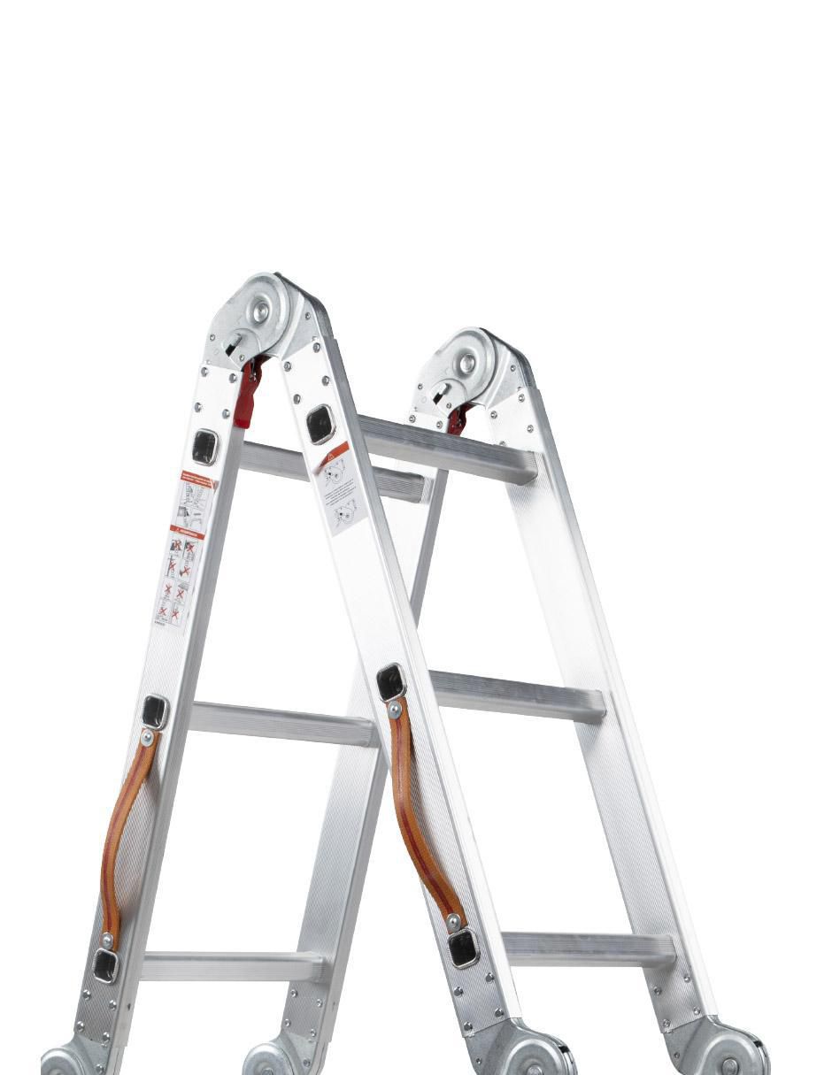 Escalera multipropósito de aluminio 4