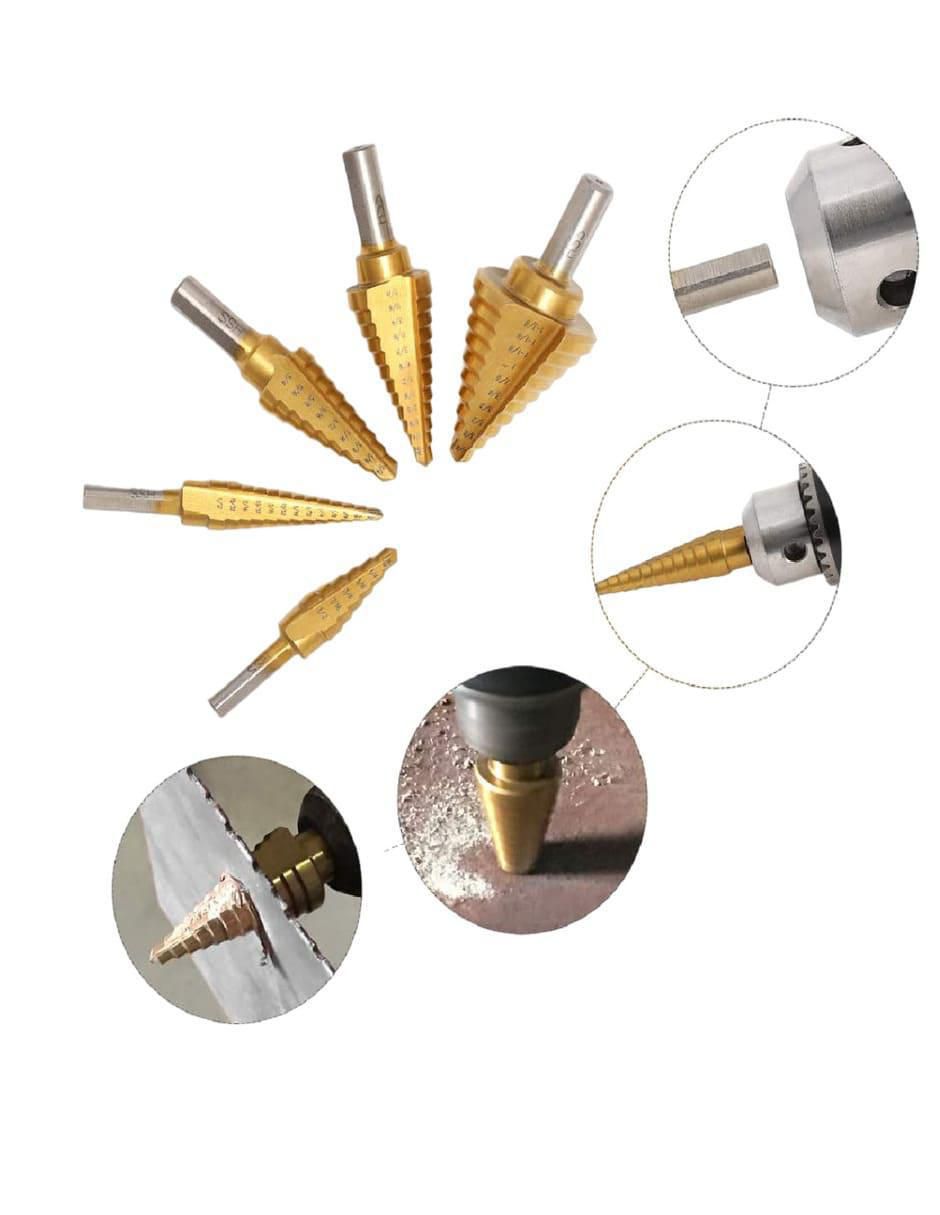 Juego brocas para metal con 6 piezas 3