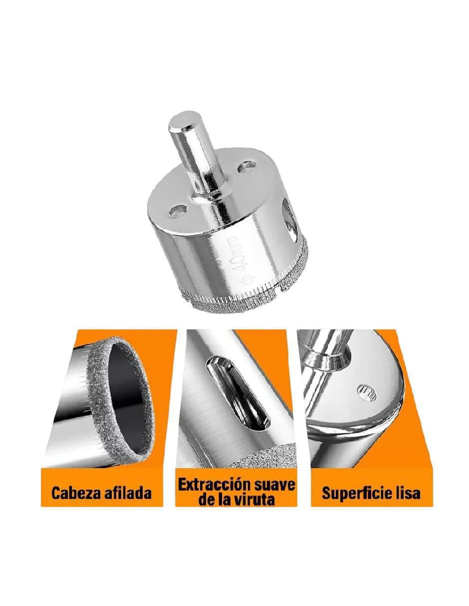 Juego brocas para concreto con 10 piezas 3