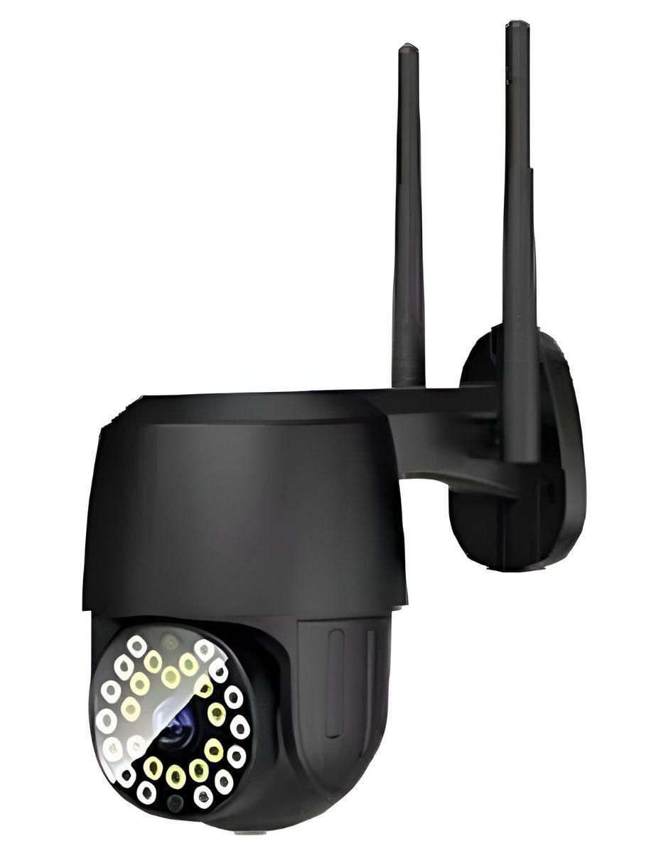 Cámara individual de seguridad alámbrica Full HD 180° con capacidad para grabar para interior y exterior 3