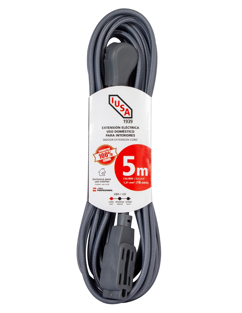 Extensión eléctrica 5 metros