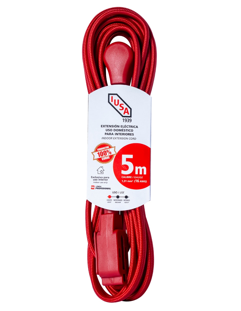 Extensión eléctrica 5 metros